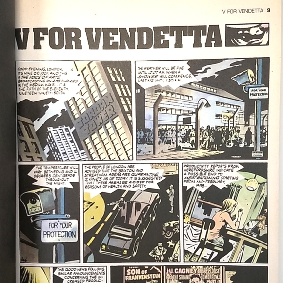 V For Vendetta Graphic Novel, DC Comics 2005 - Picture 6 of 16